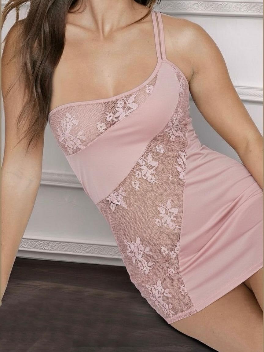 Bold Touch One-Shoulder Lingerie 650