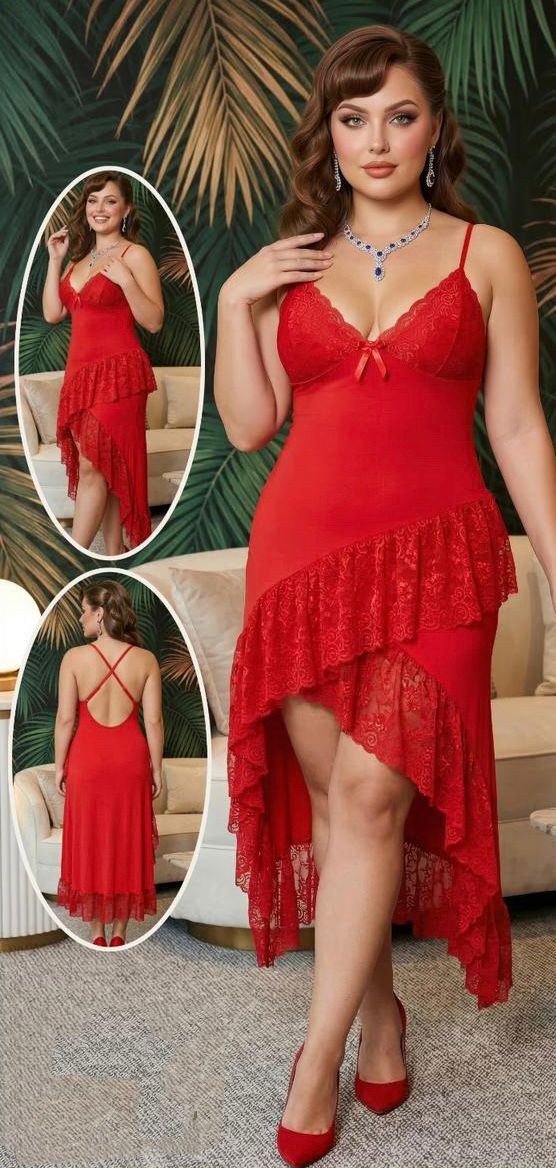 Flow Lace Layer Dress 1334