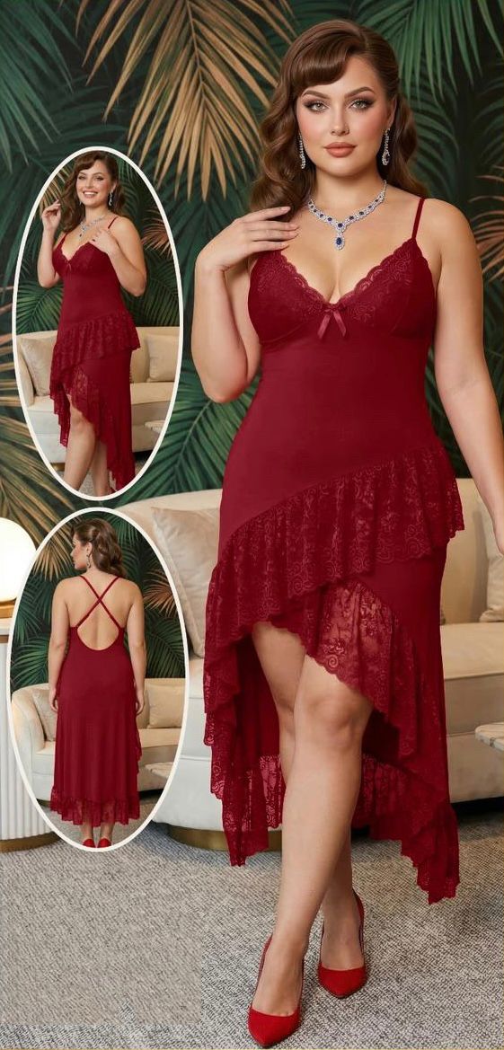 Flow Lace Layer Dress 1334