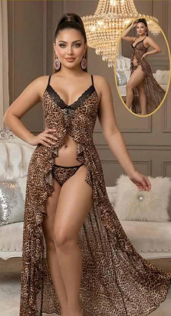 Sheer Flow Robe Set 1330